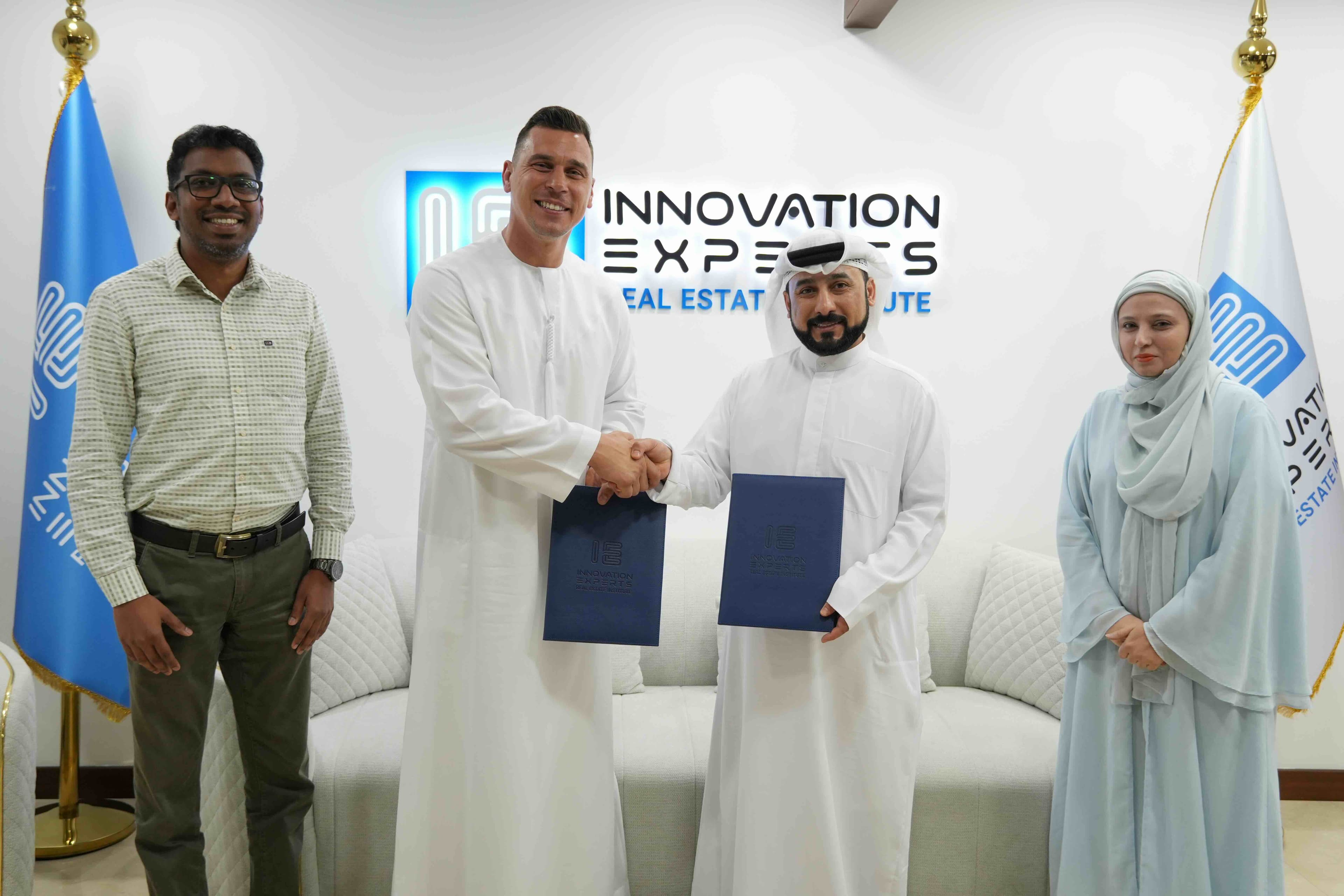 Podpis spolupráce mezi BuyDubai Academy a Innovation Experts Real Estate Institute v Dubaji